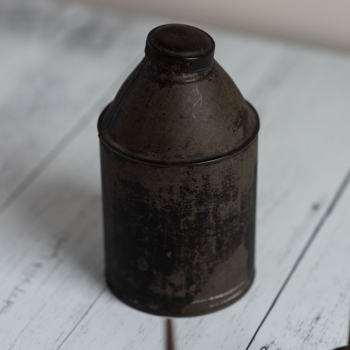 Vintage Tin Tea Caddy